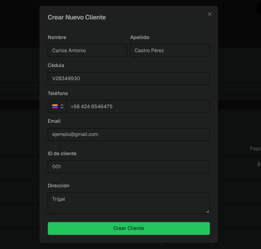 Métodos de pago disponibles